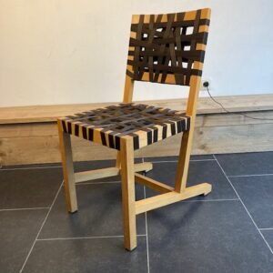 8 Gispen Berlage stoelen, bruin , Richard Hutten