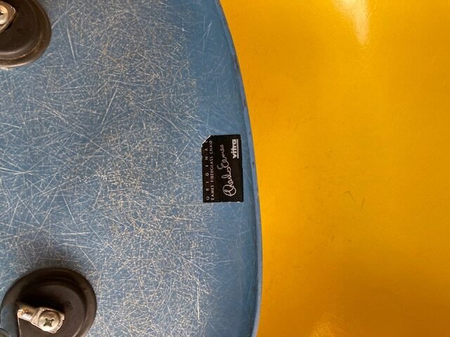 6 Vitra Eames DSR fiberglass stoelen - Afbeelding 3